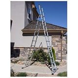 Telesteps 16S Combiladder 300-Pound Duty Rating 12-1/2-Foot Stepladder and 12-1/2-Foot Extension Ladder