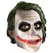 Batman Dark Knight Adult Joker 3/4 Vinyl Mask Adult (One-Size)