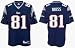 Randy Moss Navy Reebok NFL Premier New England Patriots Jersey - Large
