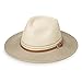 Wallaroo Hat Company Womenâ€™s Kristy Fedora â€“ UPF 50+, Lightweight, Adjustable, Packable, Designed in Australia, Two-Toned Ivory/Stone