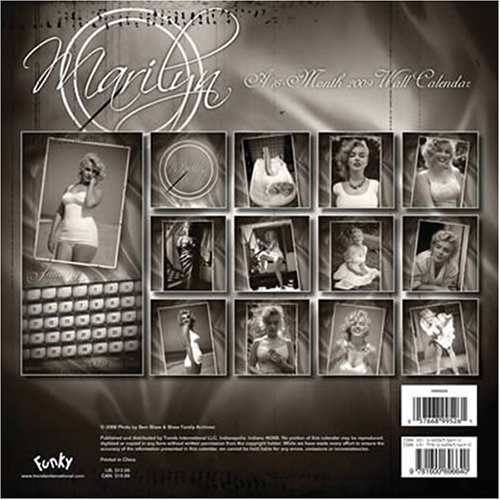 Marilyn Monroe 2009 Calendar 995026