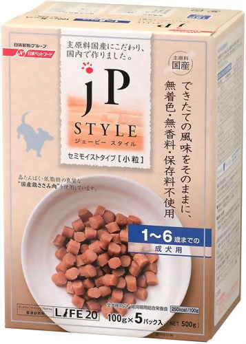 ジェーピースタイル 1~6歳までの成犬用 (セミモイストタイプ)