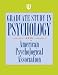 Graduate Study in Psychology 2013