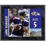 Joe Flacco Baltimore Ravens 8x10 Color Plaque