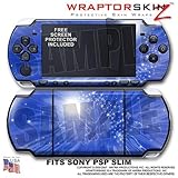 Stardust Blue WraptorSkinz Skin and Screen Protector Kit fits Sony PSP Slim ....