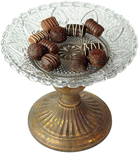 Crystalline Compote Dish
