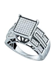 0.43CTW DIAMOND MICRO PAVE RING