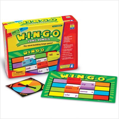 51f2uGIibSL W I N G O Set 2: Long Vowels