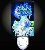 Brilliant Hydrangeas Decorative Night Light