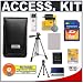 Nikon Coolpix 5811 Leather Carrying Case + 1GB Card + EN-EL8 Battery + Tripod + Accessory Kit for S3, S5, S6, S7c, S9, S50, S50c, S51, S51c Digital Cameras