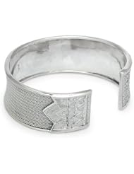 Sterling silver cuff bracelet, Royal Inspiration