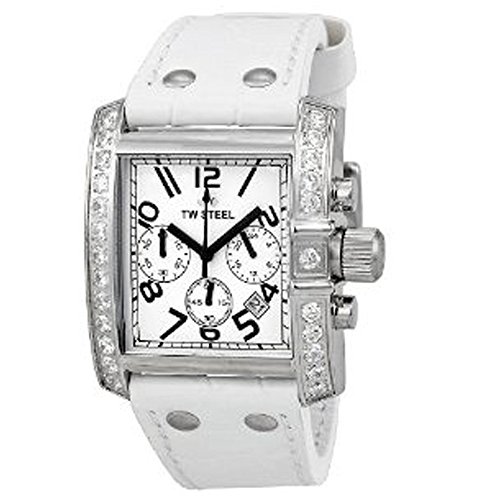 TW Steel Goliath 39 MM White Dial Chronograph Unisex Watch TW118W