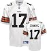 Braylon Edwards Jersey: Reebok White Replica #17 Cleveland Browns Jersey - Medium
