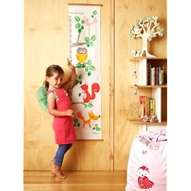 Cocoon Couture Woodland Critters Height Chart - Cotton & Linen