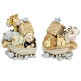 Christening Gifts. Baby Noah's Ark Bookends