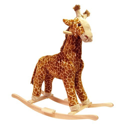 Happy Trails Giraffe Plush Rocking Animal Happy Trails Giraffe Plush Rocking Animal
