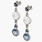 Chicago Bears Rhodium Logo Earrings