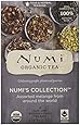 Numi Organic Tea Numi's Collection, Assorted Full Leaf Tea and Teasan, 18 Count Tea Bags