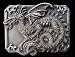 Mediaeval Dragon Belt Buckle