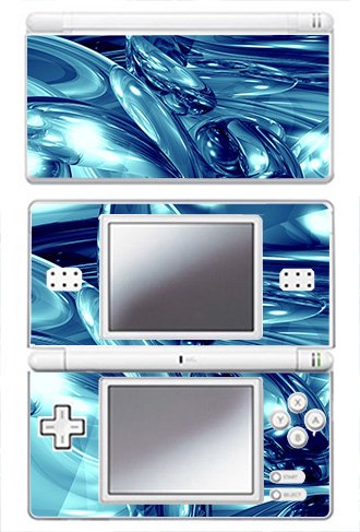 Liquid Metal Skin for Nintendo DS Lite Console