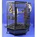A and E Cage Co. Jasper Corner Bird Cage Pure White
