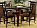 Kitchen & Housewares : Allspice Espresso Dining Table By Powell Furniture