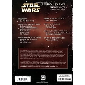 Star Wars Instrumental Solos for Strings (Movies I-VI): Cello, Book & CD (Pop Instrumental Solo Series)