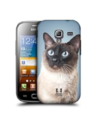Wireless: Head Case Siamese Cat Popular Cat Breeds Case For Samsung Galaxy Ace 2 I8160 - Head Case Designs