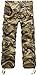 Fiream Mens Casual Cotton Loose Plus Size Cargo Casual Pants