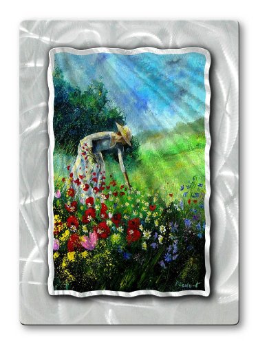 32x23 Pol Ledent abstract watercolor oil paint 
