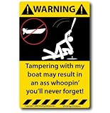 Sticker for Bass Fishing Power Sea Boat Trailer NEW