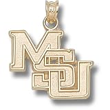 Mississippi State Univ New Msu 5/8 Pendant (Gold Plated)
