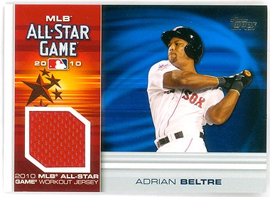 Adrian Beltre 2010 Topps Updates All Star Jersey