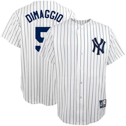 Joe Dimaggio New York Yankees Pinstripe Cooperstown Replica Jersey