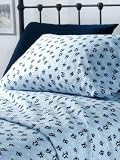 CHARTER CLUB King Flannel Sheet Set with Penguins & Snowflakes, PG15SS787