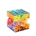 MoYu 3 x 3 Speed Cube YJ Yulong Stickerless Cube Puzzle, Transparent