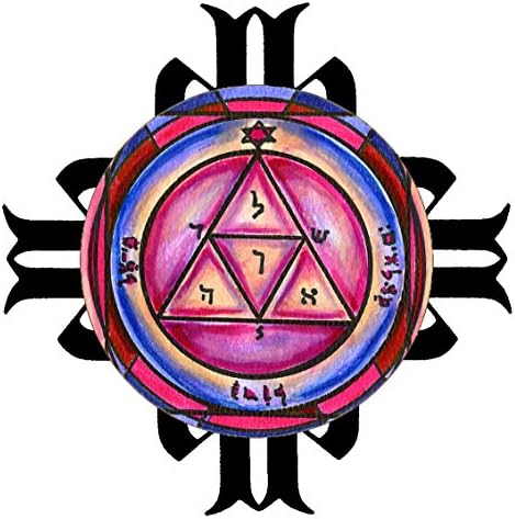 2 Temporary Tattoos Solomons 3rd Seal of Mars for Undermining Enemies