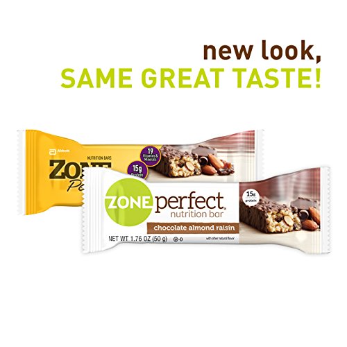 Zone Perfect Nutrition Bars Chocolate Almond Raisin 12 ct