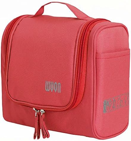 Tote Travel Make-up bag Bathroom Storage Cosmetic Bag Toiletry Bag Toiletry Bag Cosmetic Carry Case Hanging Organizer (Red)