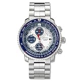 Seiko Mens SNA413 Flight Computer Chronograph Watch