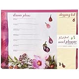 the forest feast meal planner and shopping list magnetic notepad 50 sheets 5 designs