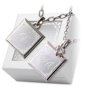 【クリックで詳細表示】THE KISS (ザ・キス) シルバーペアペンダント Men’s：J Lady’s：F YSPD702-YSPD701