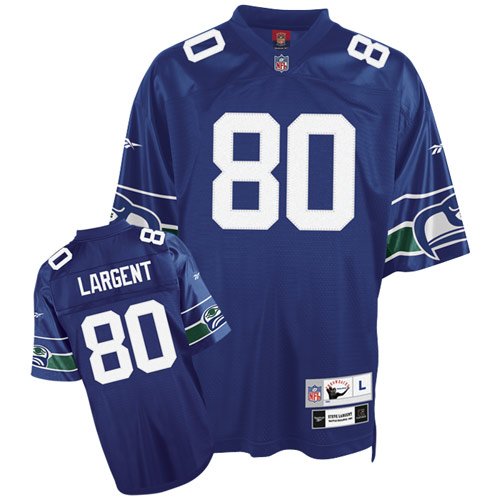 Reebok Seattle Seahawks Steve Largent Youth Retro Premier Jersey Large