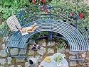 GARDEN BENCH/ GREAT DESIGN/ STEEL/ GREAT FEATURE
