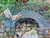 GARDEN BENCH/ GREAT DESIGN/ STEEL/ GREAT FEATURE