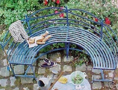  GARDEN BENCH/ GREAT DESIGN/ STEEL/ GREAT FEATURE