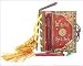 Kitchen & Housewares : Wiccan Wizard Spell Book and Pen Journal-Nemesis Now