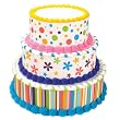 Lucks Edible Image Happy Vrty Designer Prints, 36 pk