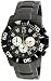 Adee Kaye Men's Sea Marine Black IP Chronograph Watch Model AK-4013-MGM1