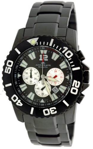 Adee Kaye Mens Black AK4013-MGM Black